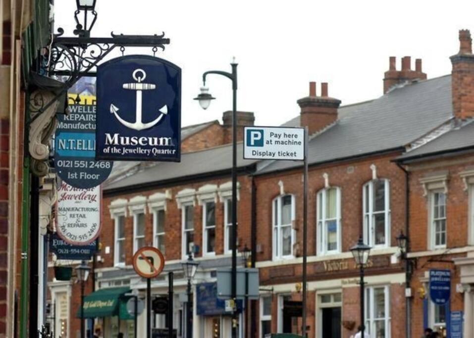 Stylish Jewellery Quarter Apartment Sleeps 4 Birmingham Extérieur photo